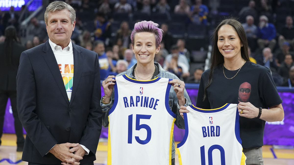 rick-welts-warriors-sue-bird-megan-rapinoe